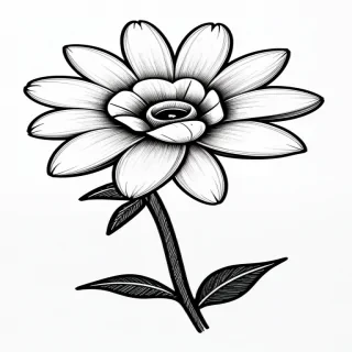 flower doodle png