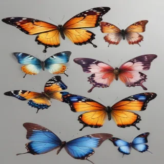 butterflies png transparent