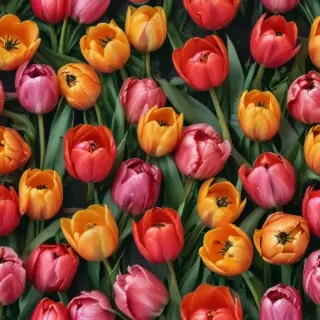 tulips wallpaper aesthetic