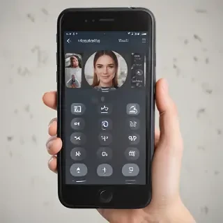 hold phone png