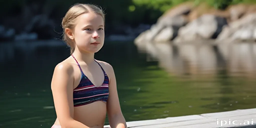 greta thunberg in bikini