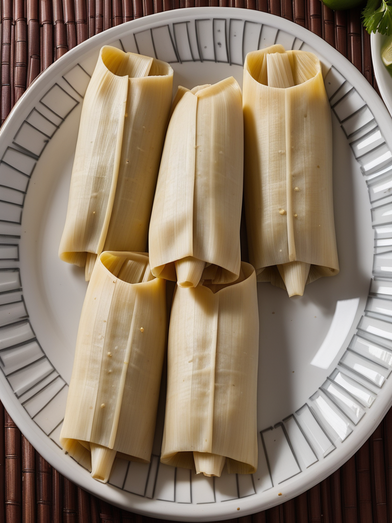 tamales de raja y queso