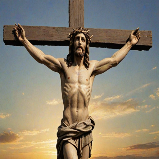 pictures of jesus on a cross