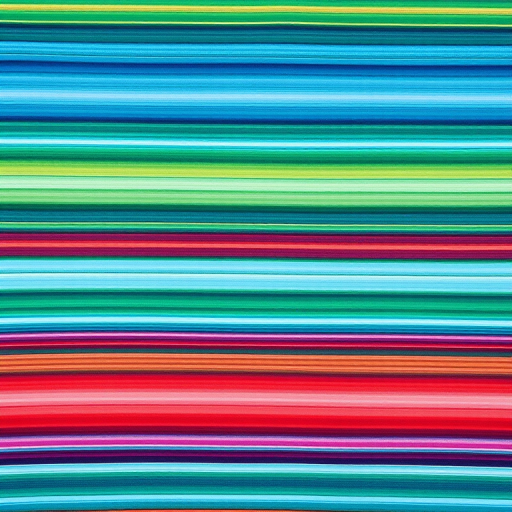 Create a smooth, abstract horizontal stripe pattern in vibrant colors with a focus on blue, green, red, and subtle pastels, shot with a DSLR camera at f/8 aperture, ISO 200, 50mm lens, in natural light for enhanced clarity and depth.