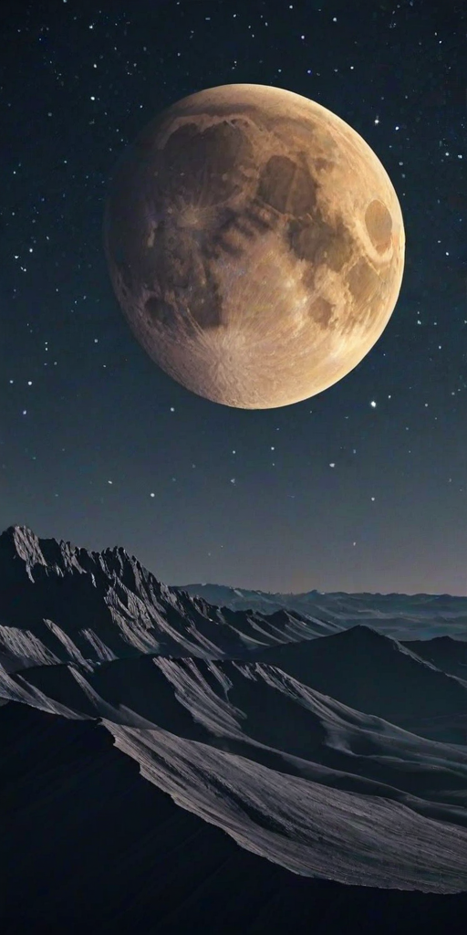 wallpaper iphone moon