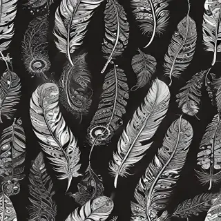 feather design