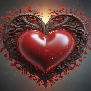 aesthetic heart background
