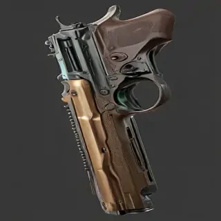 gun with transparent background