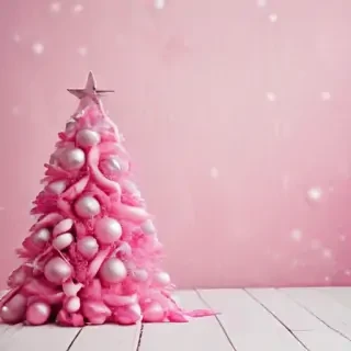 pink christmas background