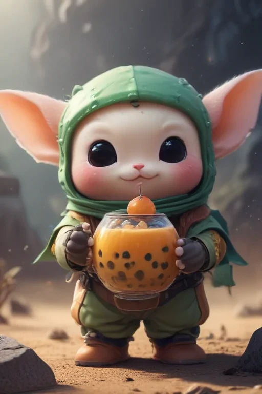 cute boba backgrounds