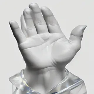 praying hands transparent