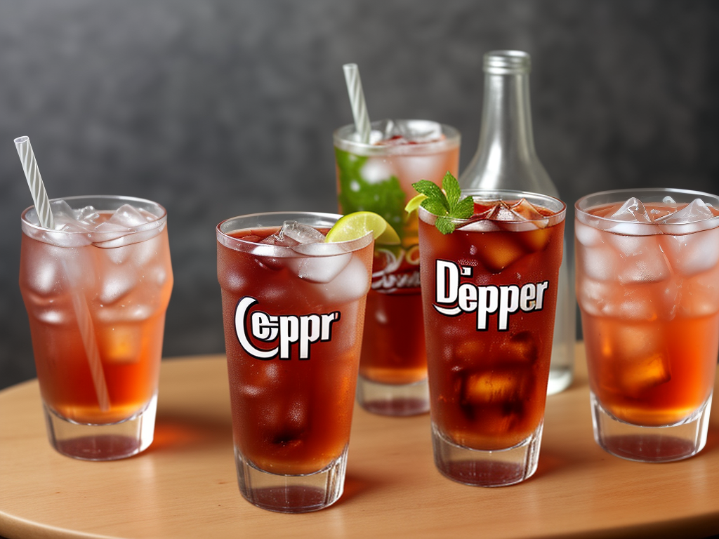 dr pepper and vodka drinks