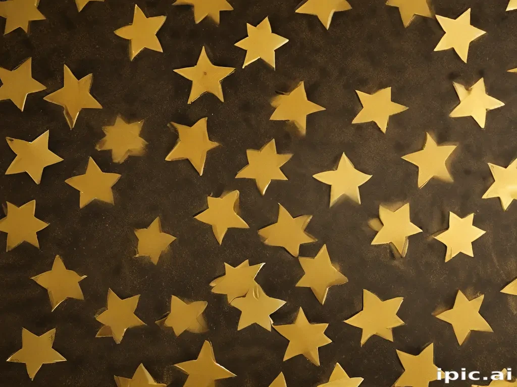 gold star background