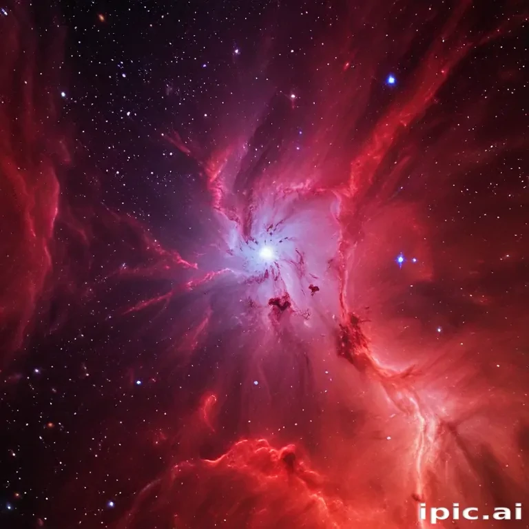 galaxy red wallpaper