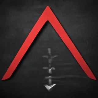 downward arrow