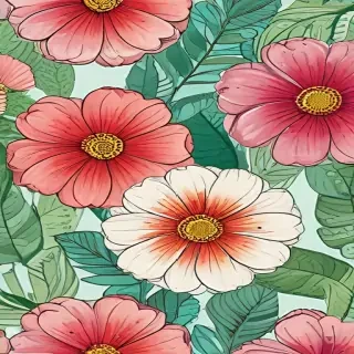 flowers to draw in color