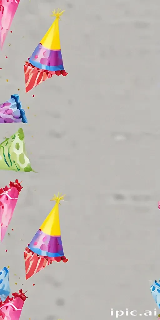transparent background birthday hat