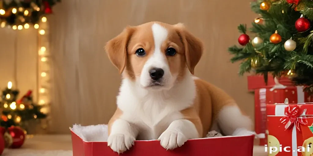 christmas dogs wallpaper