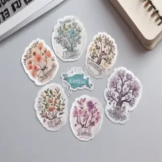 transparent cute stickers