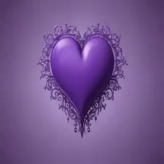 heart purple wallpaper
