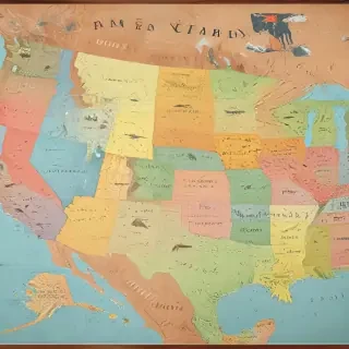 united states map