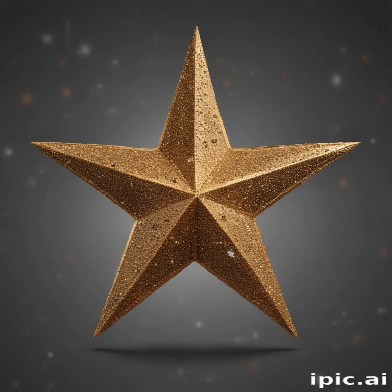glitter star png