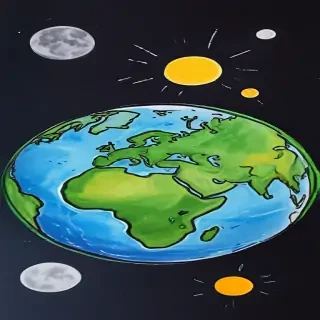 earth cartoon drawing