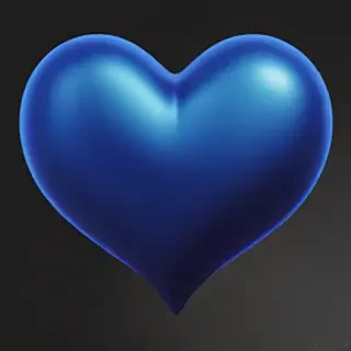 blue heart png