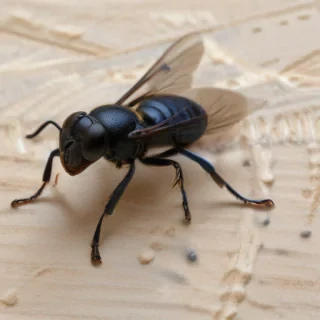 black wasp