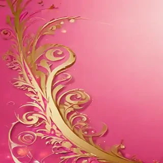 background pink and gold