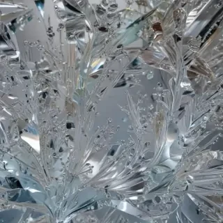 sparkling transparent