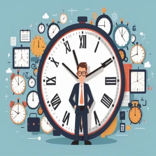 time management clipart