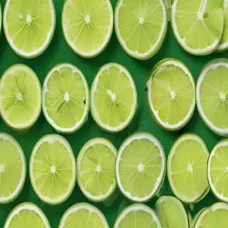 lime green background