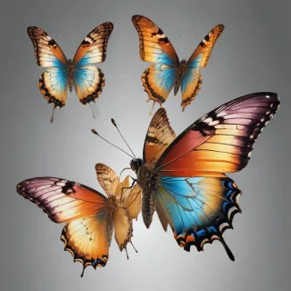 butterflies png transparent