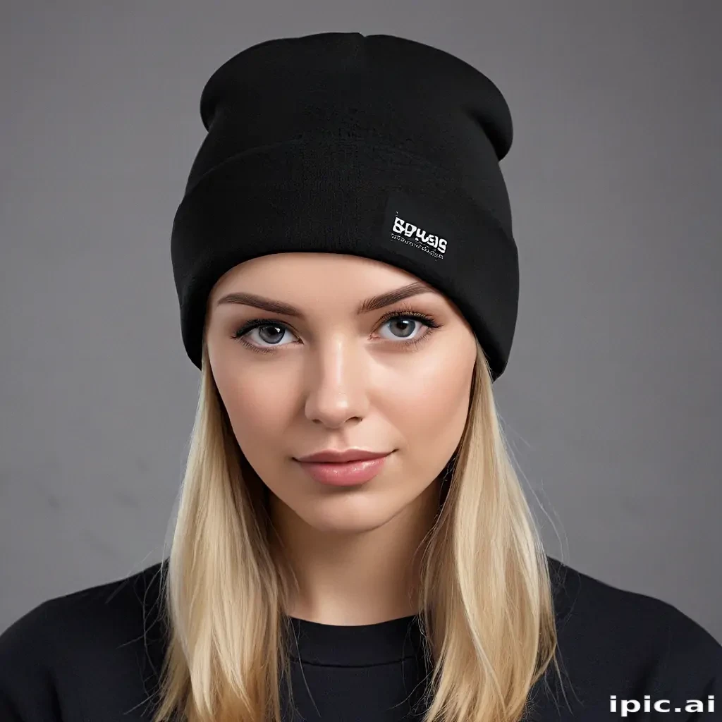 beanie mockup free