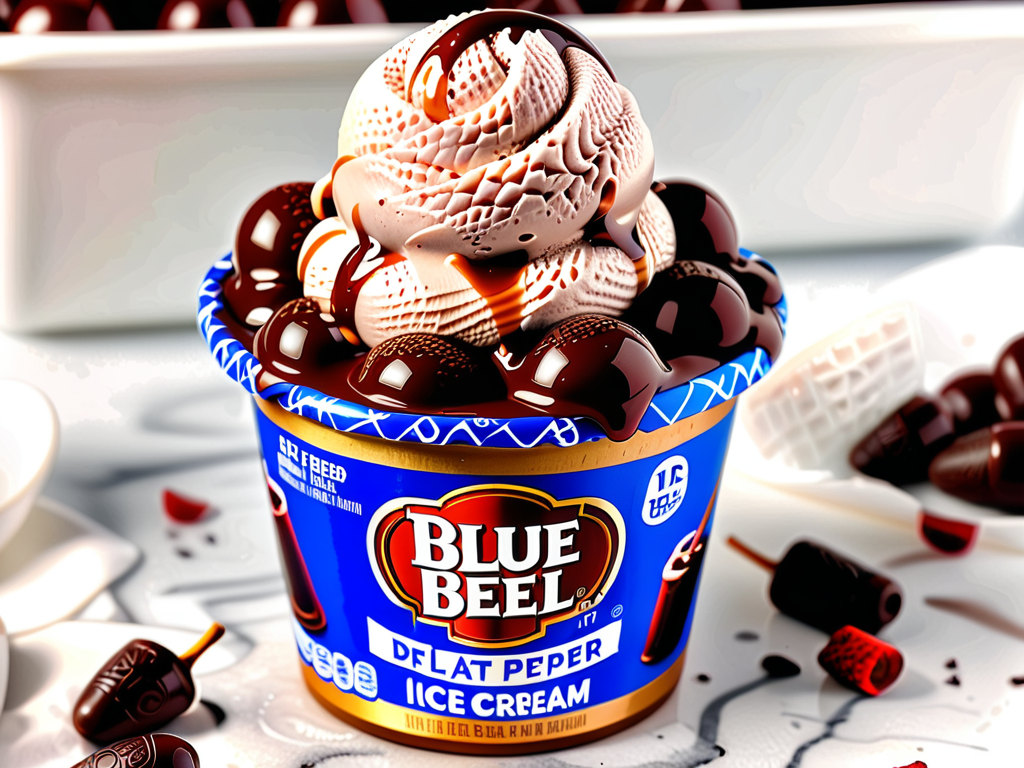 blue bell dr pepper float ice cream
