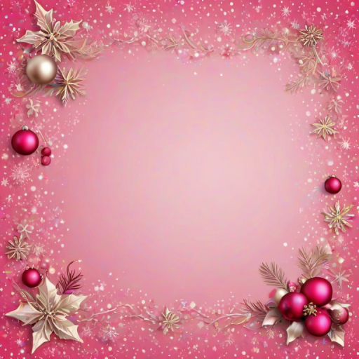 christmas background pink