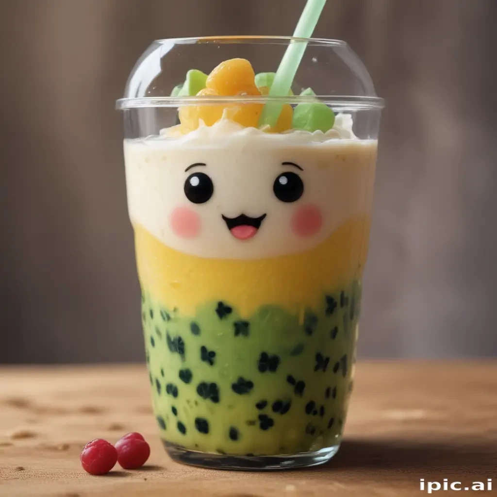 boba tea cute
