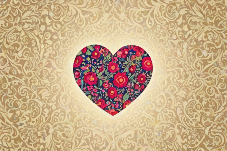 wallpaper on heart