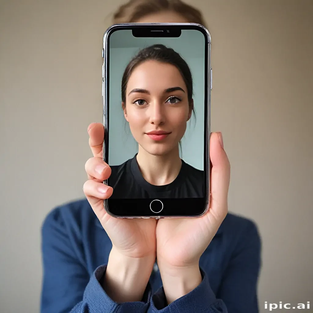 holding a phone