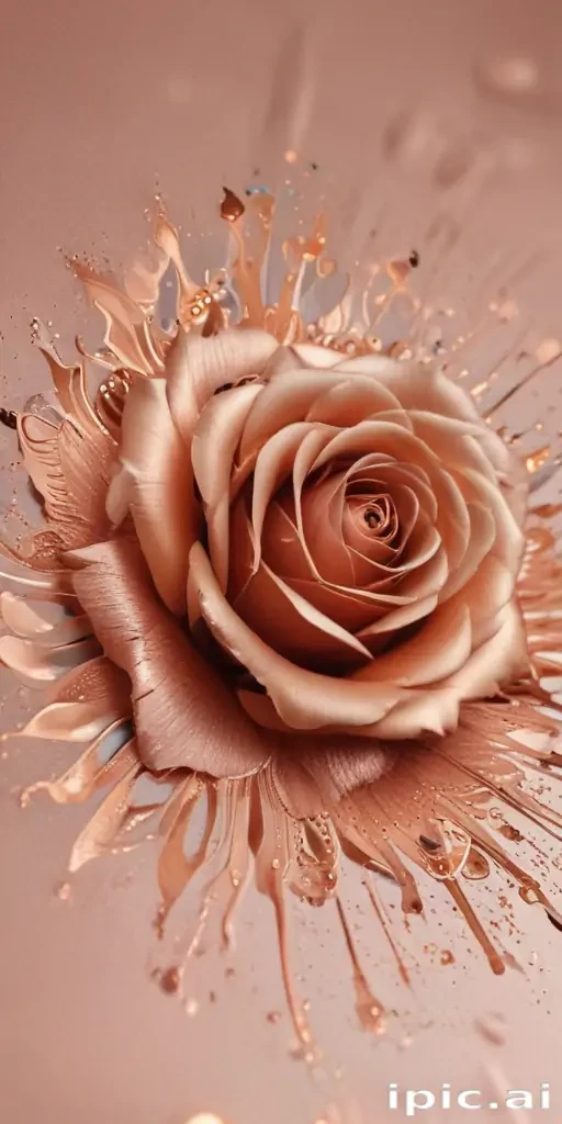 rose gold wallpaper for iphone