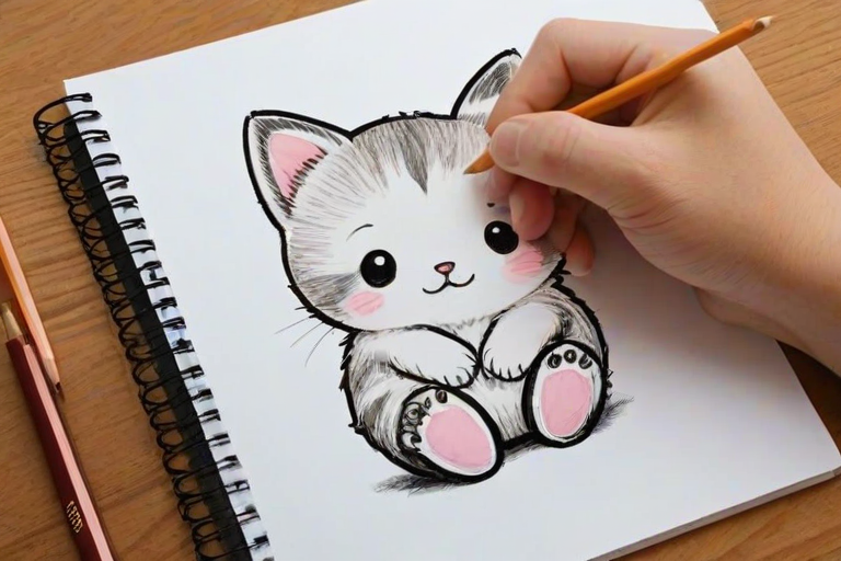 cuteing drawing