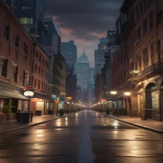 city street background