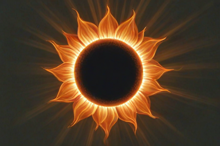 transparent sun