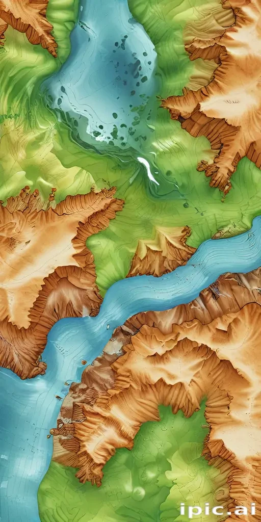topography png