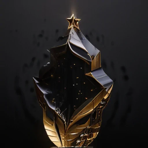 sparkling black background