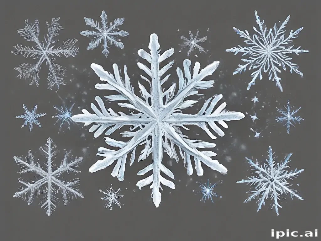 snow flakes png