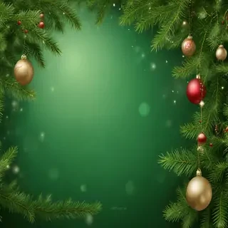 green christmas background