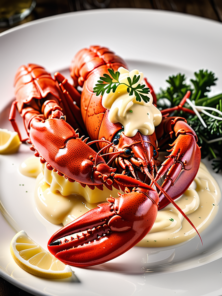 how to butter poach lobster