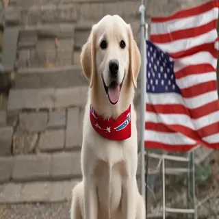 american eagle dog